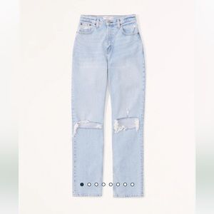 Curve Love Ultra High Rise 90s Straight Jean